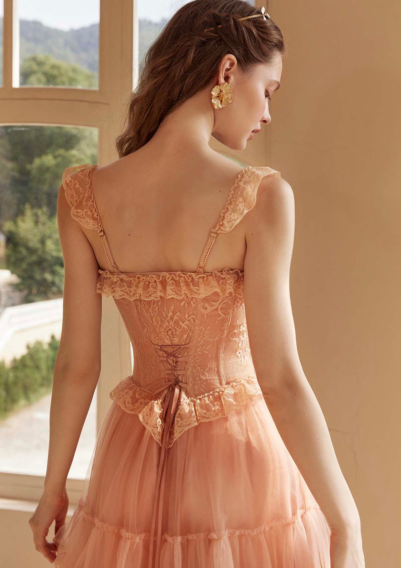 lace corset dress